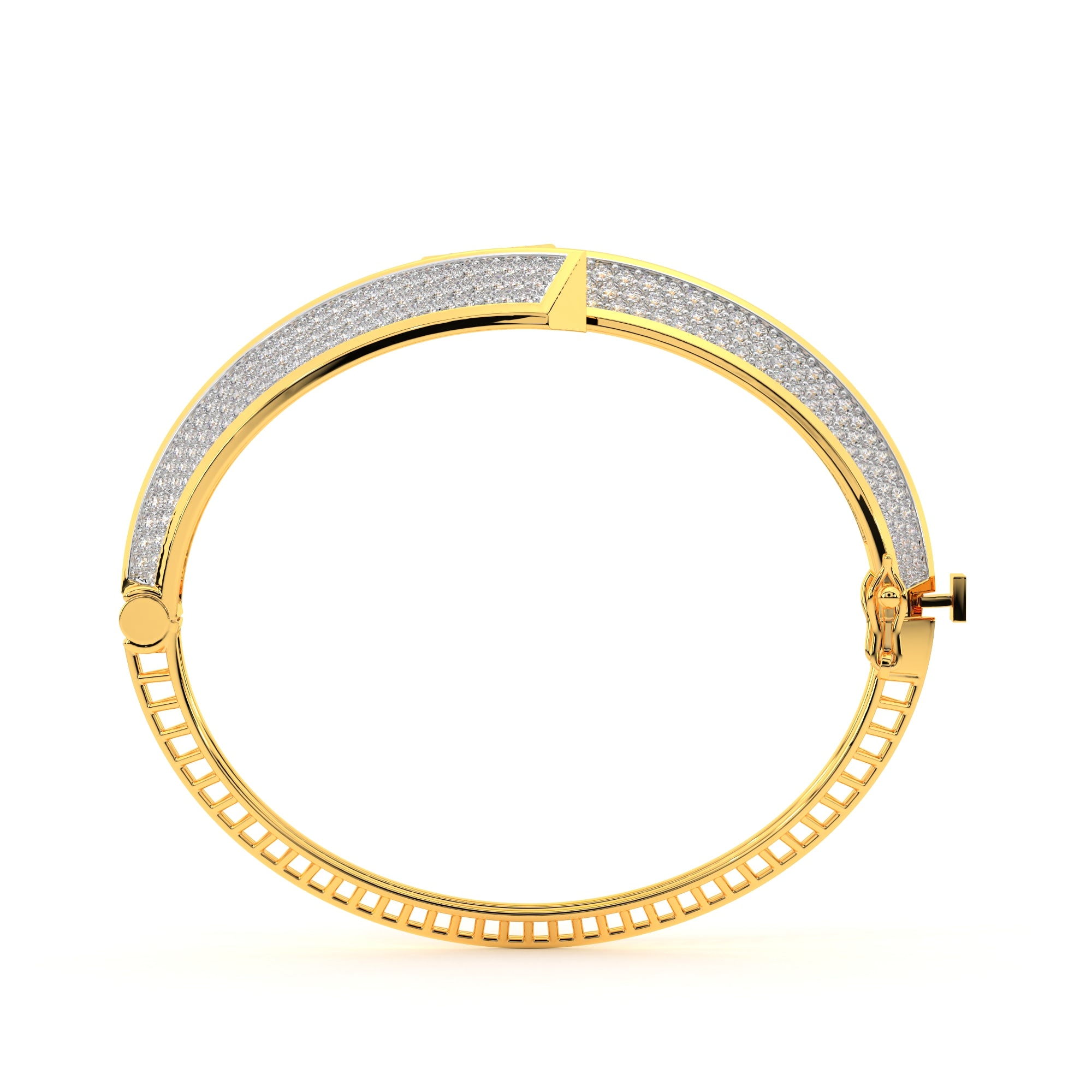 Sparkling Sanctuary Diamond Bracelet (Yellow Gold)