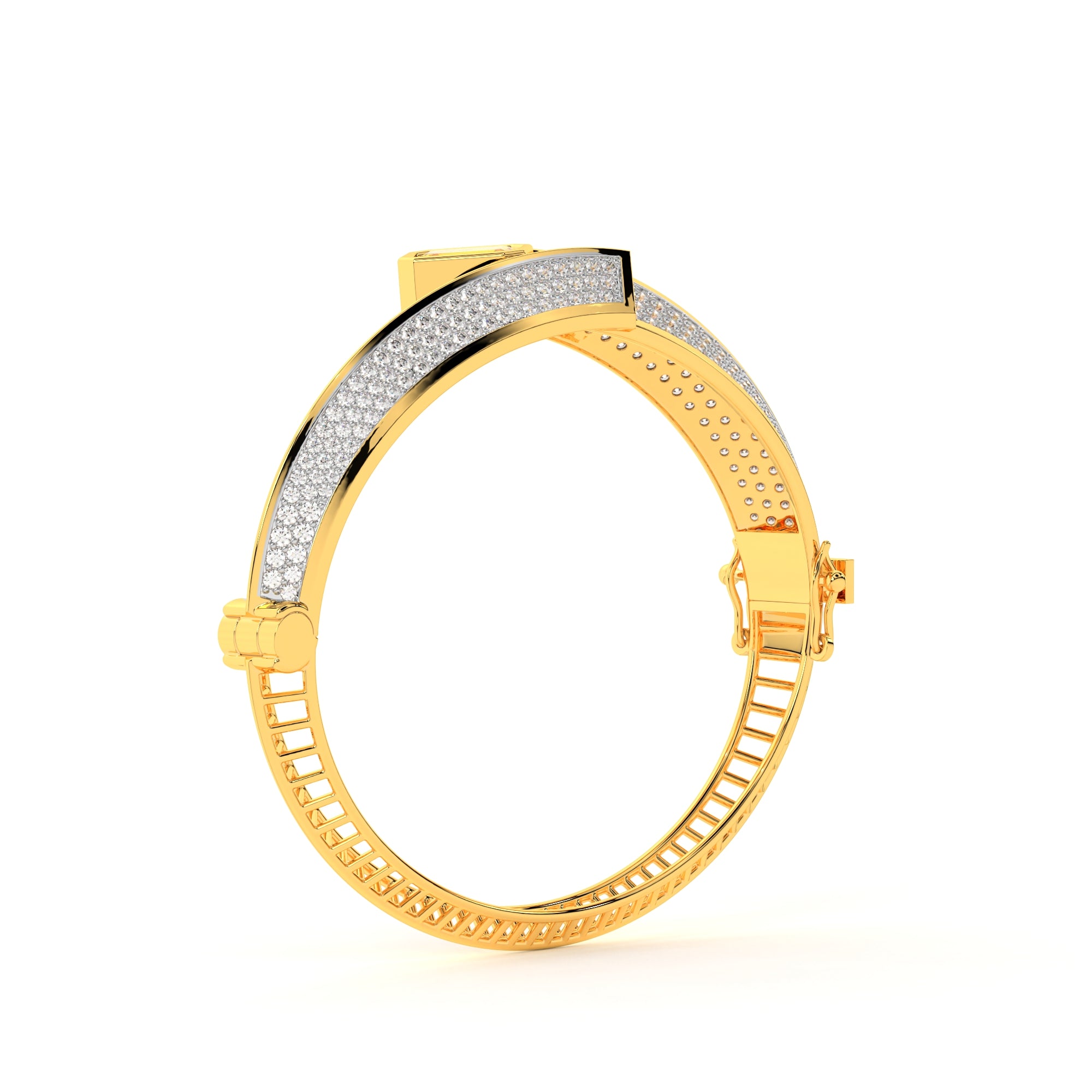 Sparkling Sanctuary Diamond Bracelet (Yellow Gold)